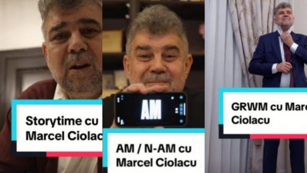 Marcel Ciolacu a recunoscut pe TikTok că a zburat cu avionul privat. Videoclipurile prim-ministrului au milioane de vizualizări