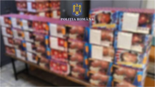 În Craiova, peste 300 de kilograme de materiale pirotehnice au fost confiscate de polițiști | VIDEO