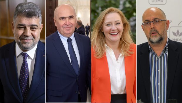 Președinții PSD, PNL, USR și UDMR, prima negociere pentru formarea viitorului Guvern