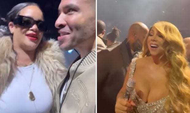 Rihanna, cerință îndrăzneață pentru Mariah Carey: Pe ce parte a corpului a pus-o să-i dea un autograf. Video