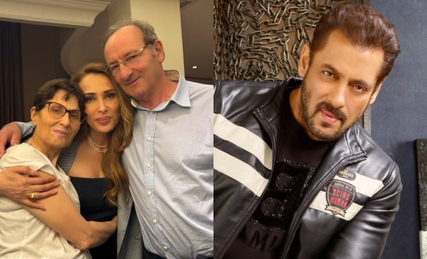 Imagine Stire Salman Khan s-a întâlnit cu părinții Iuliei Vântur, dar nu în România. Cum s-a pozat starul de la Bollywood cu socrii: „Doi eroi” | 2review.ro