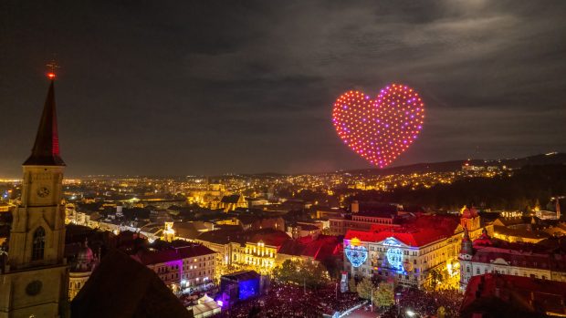 Cluj-Napoca renunța la artificiile din noaptea de Revelion, în favoarea laserelor: „Protejăm mediul înconjurător și animalele”