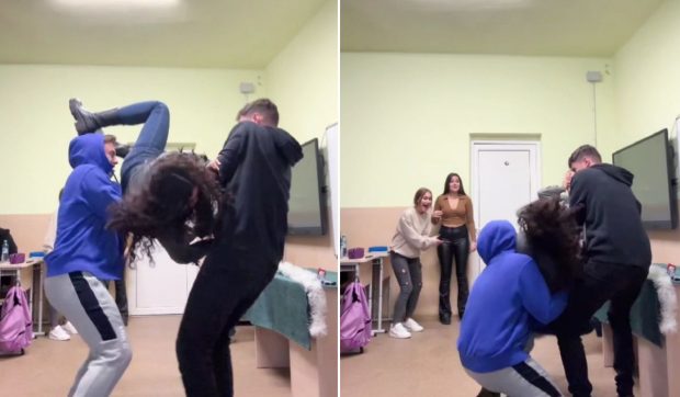 Superman Challenge face victime și în Bistrița. Doi elevi au ajuns la spital cu fracturi