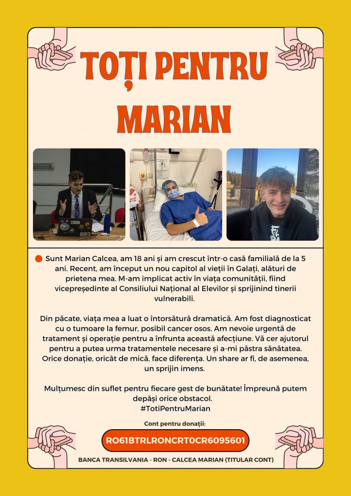 Marian Calcea - Luptător împotriva cancerului