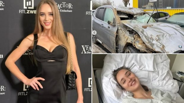 Fosta Miss Germania a fost rănită grav într-un accident de mașină și dusă la Terapie Intensivă: „Am 2 zile de naștere”