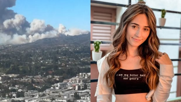 Andra Gogan a filmat de la fereastra apartamentului ei incendiul uriaș din Los Angeles: „Mi-am făcut bagajul”