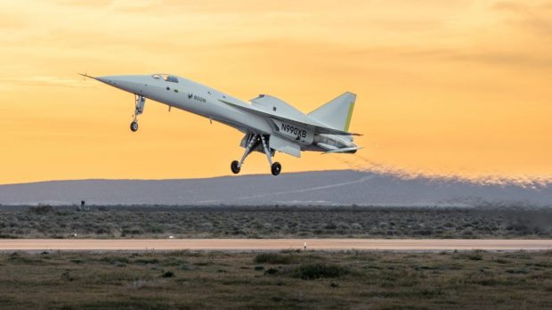 Noul „Concorde”, un nou prototip de avion supersonic, încearcă, marți, să spargă bariera sunetului