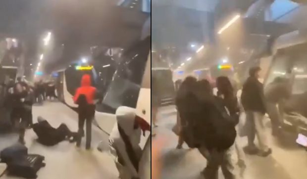 Două tramvaie s-au ciocnit violent la Strasbourg. Zeci de persoane sunt rănite