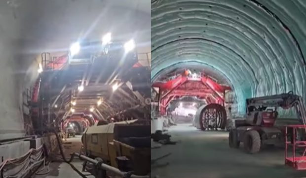 Cum arată primul tunel de autostradă forat, prin care se va circula de la Pitești la Sibiu. CNAIR: „Vom putea circula la finalul anului”