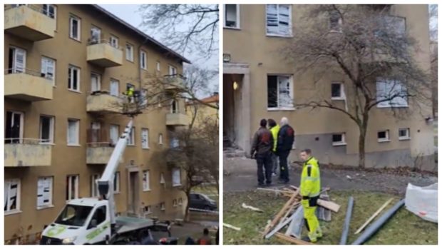 Explozie într-un bloc din Stockholm. Guvernul susține întrunire de urgență pe fondul războiului dintre interlopi din capitală | VIDEO