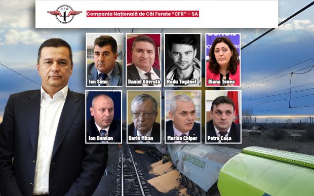 CFR SA, firma statului căpușată de familii și politicieni cu salarii grase, deși căile ferate sunt un dezastru. „Oamenii lui Grindeanu” din fruntea companiei