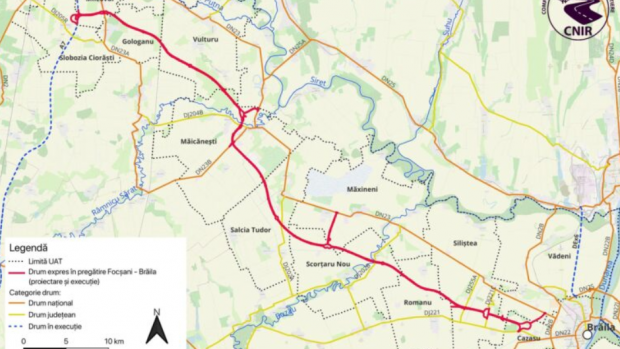 Construirea Drumului Expres Brăila-Focșani: Cinci companii intră în competiție