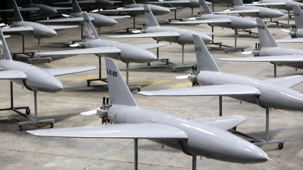 Imagini din „orașul subteran al dronelor” al Iranului, care se laudă cu dronele kamikaze cu o rază de 2.000 de kilometri