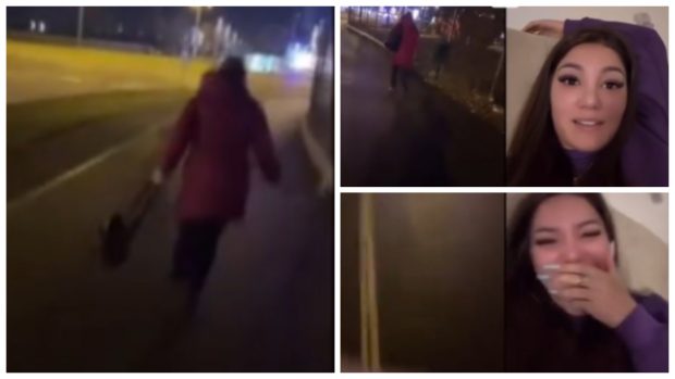 O femeie a fost agresată de un bărbat pe o stradă din București, în urma unor provocări de pe TikTok. Polițiștii s-au autosesizat