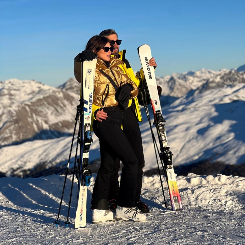 Monica Bîrlădeanu și Valeriu Gheorghiță în Alpi