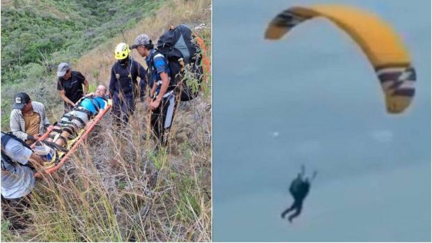 Un român a scăpat cu viață și a văzut cum moare lângă el o parapantistă alături de care sărise de pe munte, în Columbia. Tragedia a fost filmată | VIDEO
