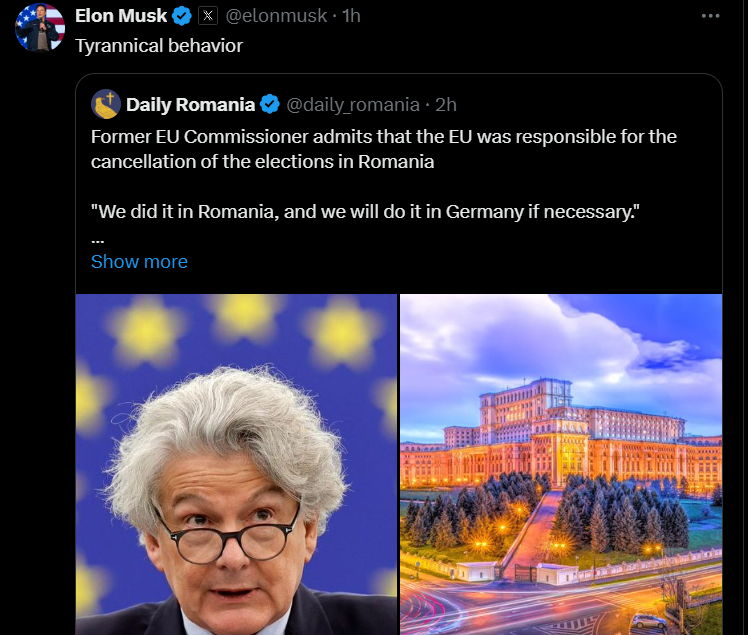 Elon Musk și un fake news ca la carte pe X: „UE recunoaște că a anulat alegerile din România”. Cum argumentează miliardarul