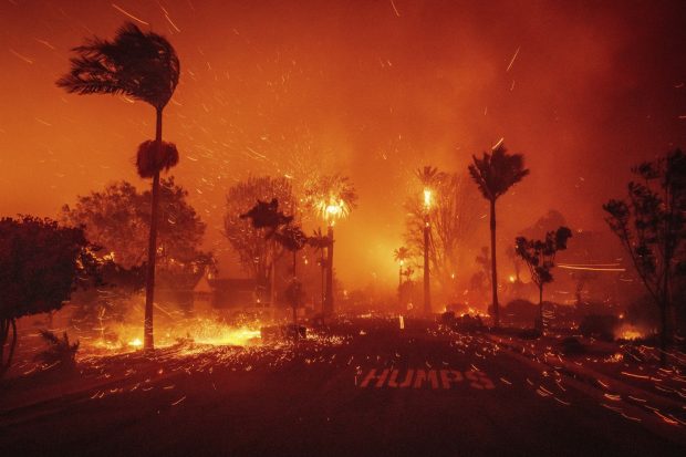Stare de urgență la Los Angeles după un incendiu uriaș. 30.000 de persoane au fost evacuate, Air Force One, blocat la sol 