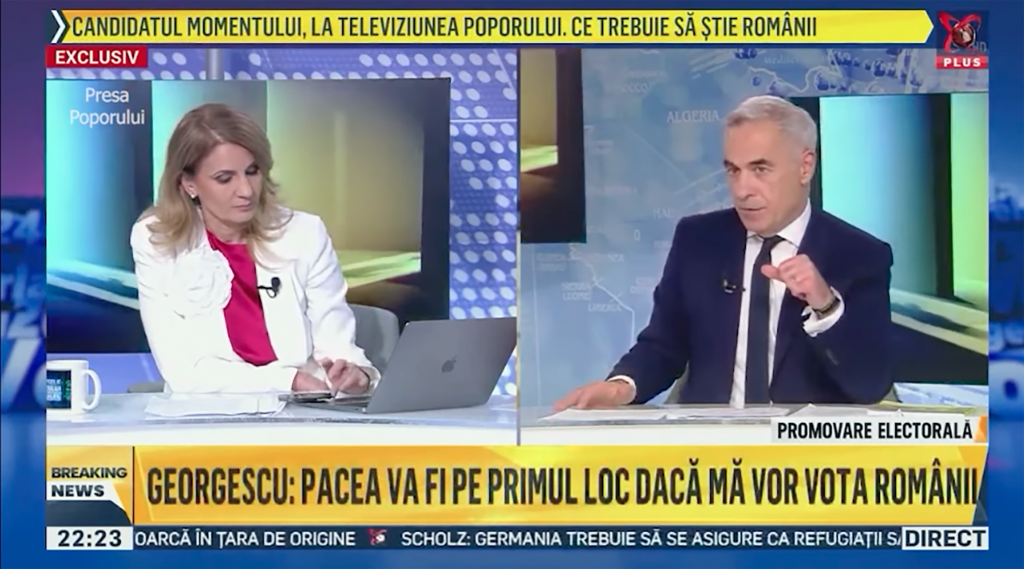 Realitatea Plus rupe audiențele cu tandemul Georgescu – Alexandrescu: a depășit Antena 3 CNN în decembrie și a spart un monopol vechi