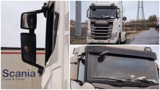 Un șofer de TIR e blocat de trei săptămâni într-o parcare din Germania, pentru că firma lui nu vrea să plătească, iar acasă îl așteaptă o fetiță de 7 luni: „E inuman!”