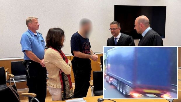Șoferul român de TIR care a tras cu pistolul în alte camioane, din mers, în Germania, a fost pompier în țară și refuză să fie evaluat de un psiholog