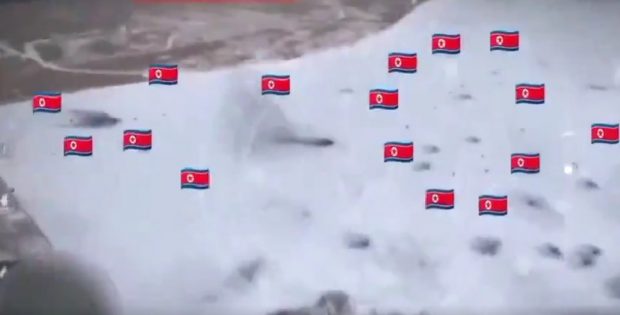 Soldații nord-coreeni au fost filmați cum se duc la moarte sigură în timpul unui atac asupra forțelor ucrainene, în Kursk | VIDEO