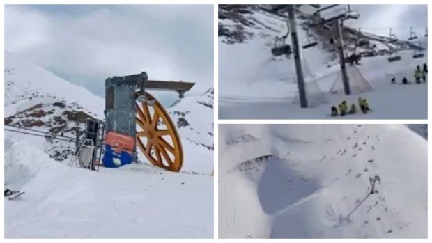 Un telescaun s-a prăbușit în stațiunea de schi Astun din Spania. Zeci de oameni au fost răniți. „Ne-am speriat foarte tare” | VIDEO