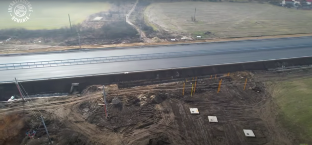 Cum arată acum ultimul tronson rămas de finalizat de pe A0 Sud I VIDEO
