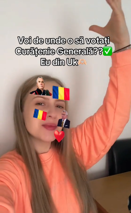 Videoclip în care este folosit hashtagul „curateniegenerală”. Foto Captură video TikTok Aury.ianculescu.drs