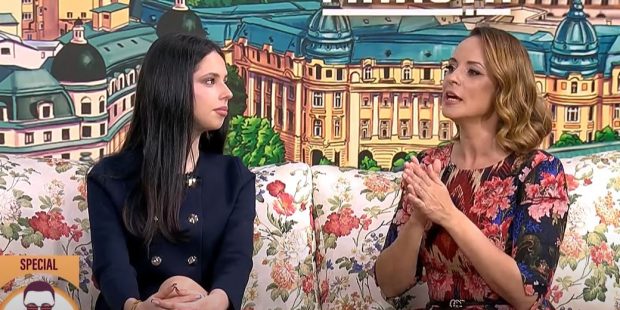 Violeta Bănică, replică neașteptată pentru mama sa în direct la TV. Cum a reacționat Andreea Marin: „În ultimul timp e foarte obraznică”