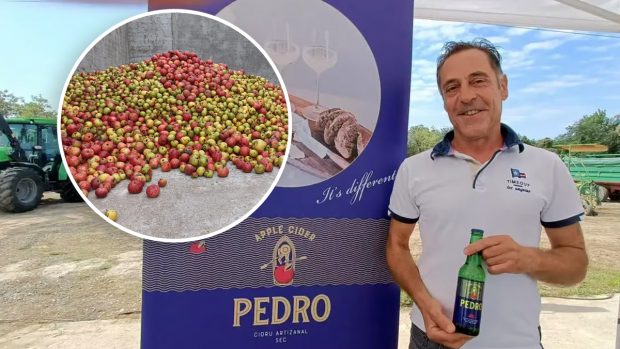 Pedro Huete Rodelgo, spaniolul care s-a mutat în România și produce cidru. Folosește mere sălbatice unice în Europa: cresc sporadic și nu sunt bune de mâncat