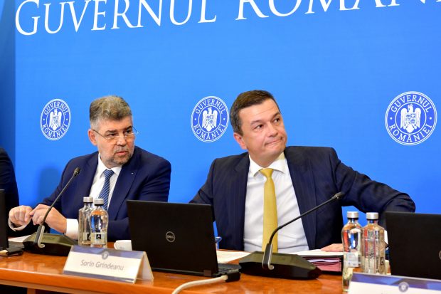 Ce mai caută Ciolacu și Grindeanu la Palatul Victoria?