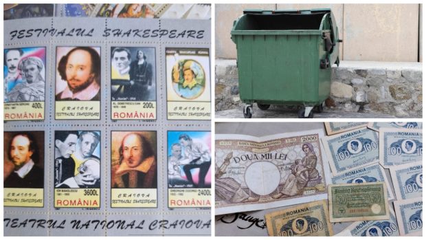 Recompensă de 1.500 de euro în Sibiu, după ce părinții unui artist i-au aruncat la tomberon colecțiile inestimabile
