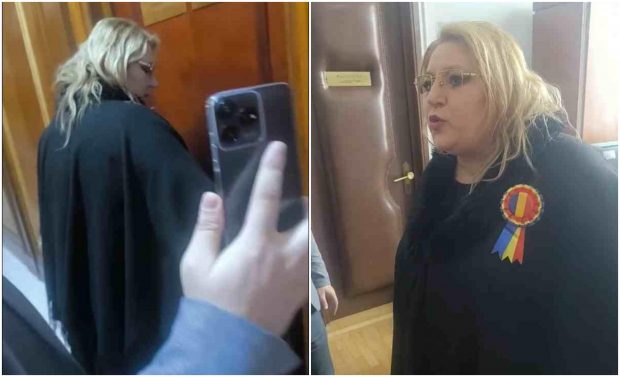 Diana Șoșoacă a năvălit în CCR și i-a căutat pe judecători în birouri. A cerut să nu fie interzisă la prezidențiale, iar un judecător a plecat | VIDEO