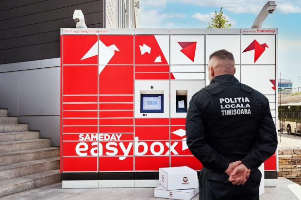 Heirupismul Poliției Locale Timișoara, potolit de judecători. Amenda maximă, aplicată pentru un „easybox” ilegal, a fost redusă la proces de 10 ori 