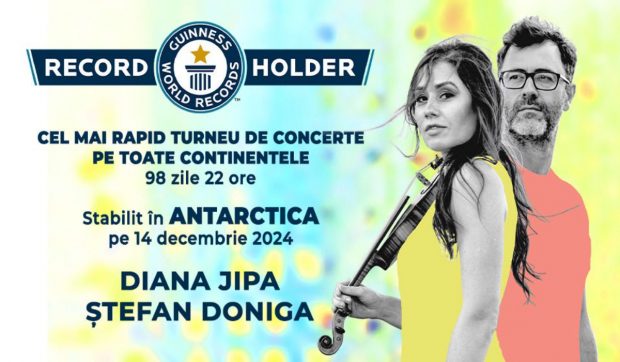 Un pianist din Galați a intrat în Cartea Recordurilor cu cel mai rapid turneu pe toate continentele