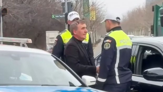 Poliția Capitalei l-a oprit în trafic pe Gică Hagi, chiar de ziua lui. „O misiune specială” | VIDEO