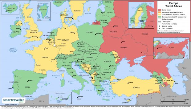 România, considerată mai sigură decât Franța, Germania și Regatul Unit, de Guvernul Australiei