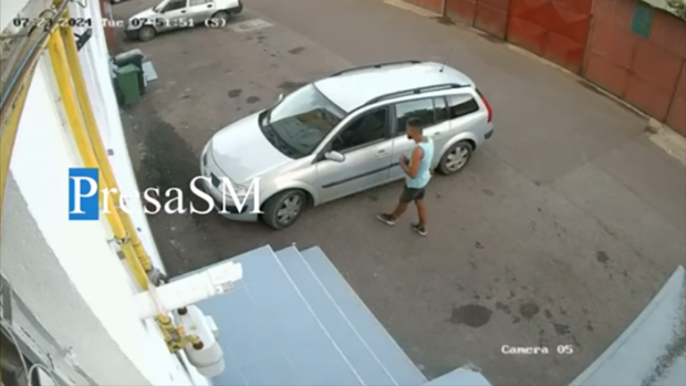 Un tânăr din Satu Mare a furat mașina de pizza din fața restaurantului și a vândut-o rapid
