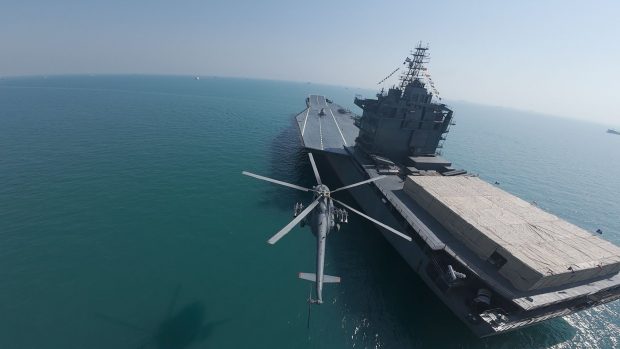 Gardienii Revoluţiei dezvăluie prima navă portdronă, „cel mai mare proiect militar al Iranului” | VIDEO