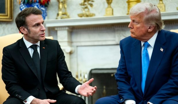 Donald Trump a publicat mesaje private primite de la Emmanuel Macron: „Prietene”