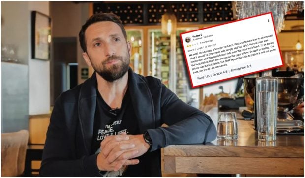 Ce a deranjat-o pe o clientă după ce a comandat paste și pește la restaurantul lui Dani Oțil din București: „Nu voi reveni și nici nu îl voi recomanda”