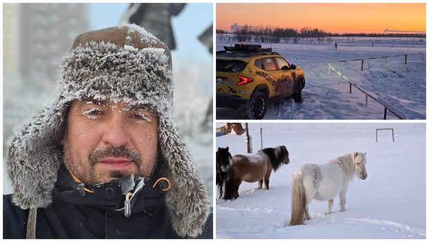 Un român a traversat Siberia cu un Duster nou, ca să ajungă în cel mai rece oraș din lume: „Îți îngheață fața, nasul, genele, tot” I VIDEO 