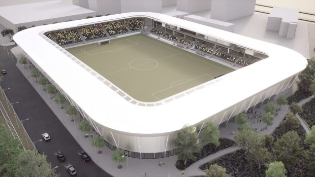 Stadion de 30 de milioane de euro la Brașov, care nu are echipă în primele două ligi. Cum va arăta și când va fi gata