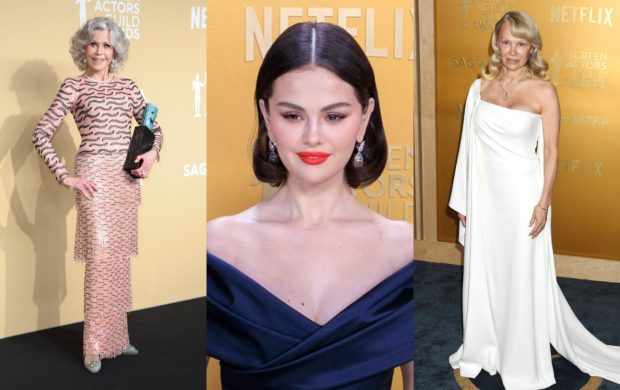 Vedete pe covorul albastru la SAG Awards 2025. Pamela Anderson a apărut din nou complet nemachiată, iar Selena Gomez a slăbit drastic