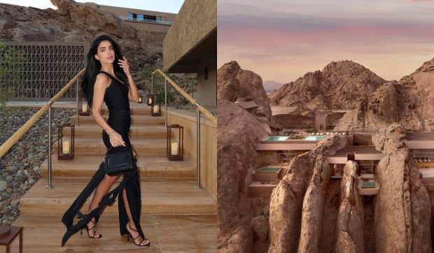 Cum arată hotelul în stâncă în care s-a cazat Adelina Pestrițu în Arabia Saudită. O noapte costă până la 3.500 de euro