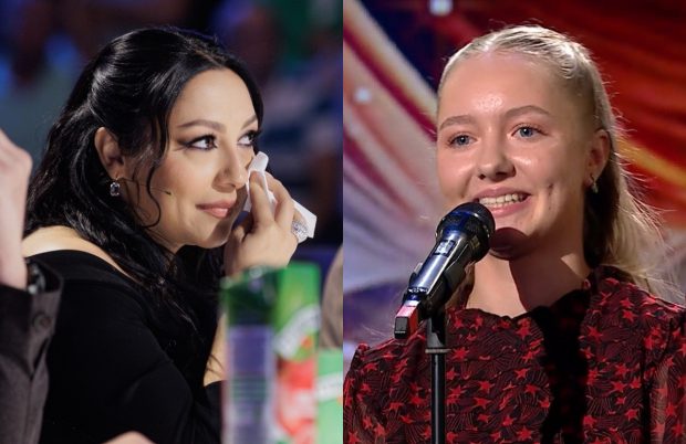 Reacția Andrei când a văzut-o la Românii au talent pe Alexia Tudose, fata cu brațele reatașate: „A apărut la știri”. Ce poartă pe mâna stângă tânăra