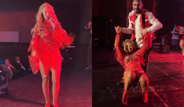 Imagine Stire Andreea Bălan, moment stânjenitor pe scenă. Ce a pățit în timpul concertului din Ploiești | 2review.ro