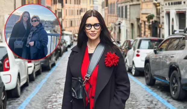 Imagini rare cu mama Andreei Berecleanu. Cu ce impresie a rămas vedeta, după ce a vizitat Roma