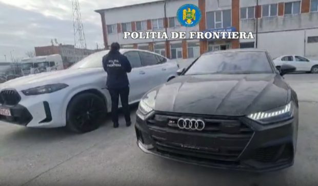 Mașini de lux cu acte false, confiscate în Portul Constanța. Ce valoare aveau bolizii și unde urmau să fie transportați